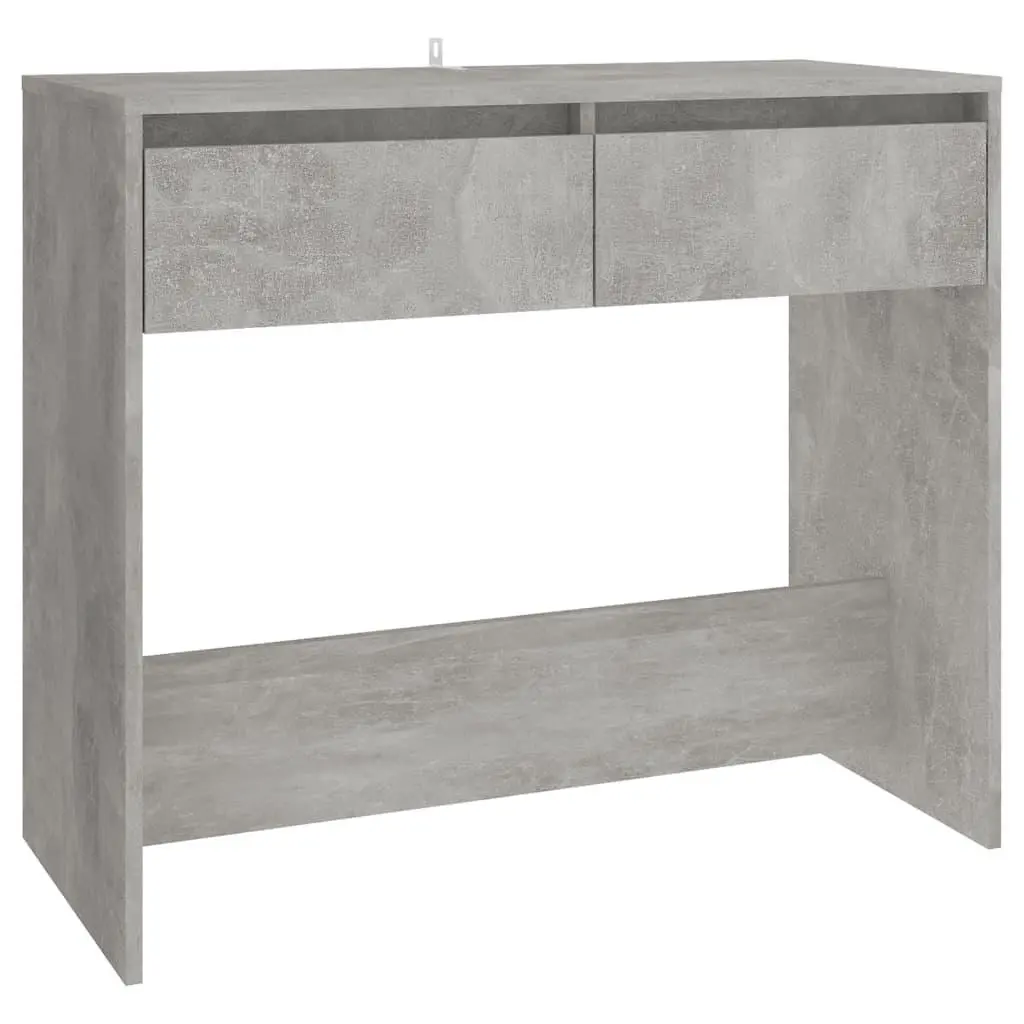 vidaXL Konsollbord betonggrå 89x41x76,5 cm stål