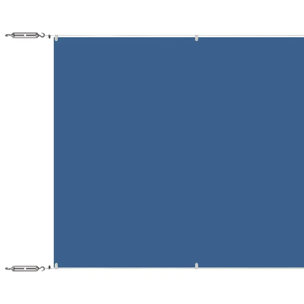 vidaXL Vertikal markise blå 60x800 cm oxfordstoff