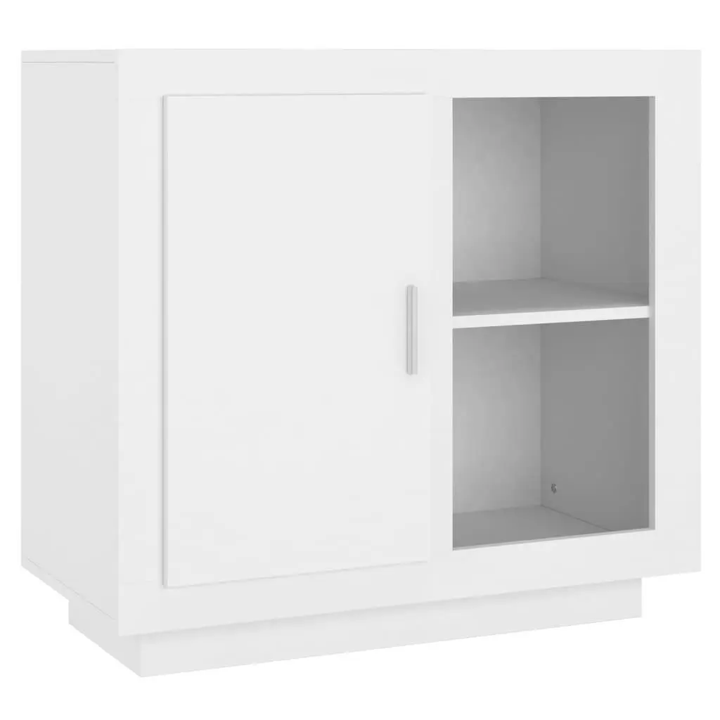 vidaXL Skjenk hvit 80x40x75 cm