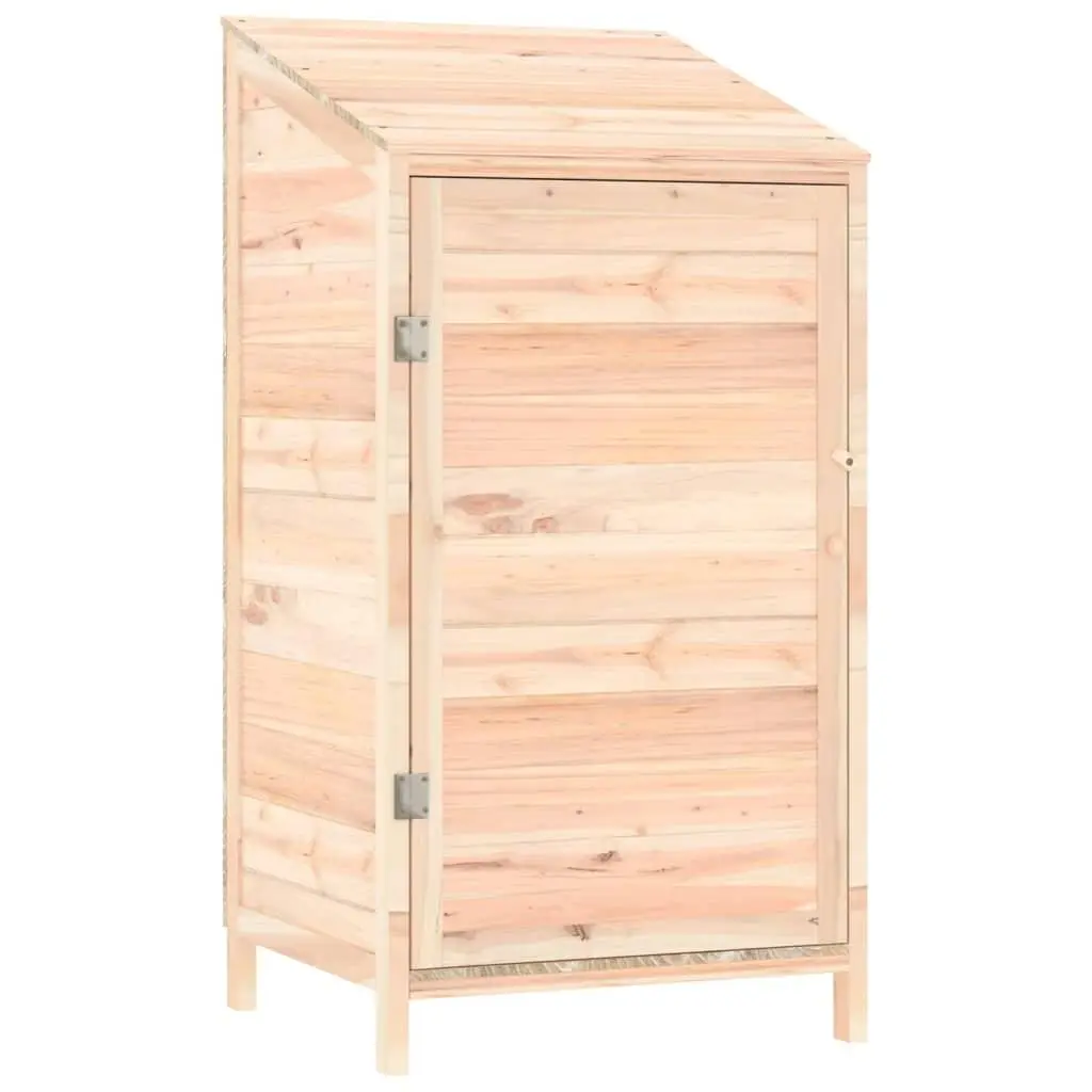 vidaXL Hageskur 55x52x112 cm heltre gran