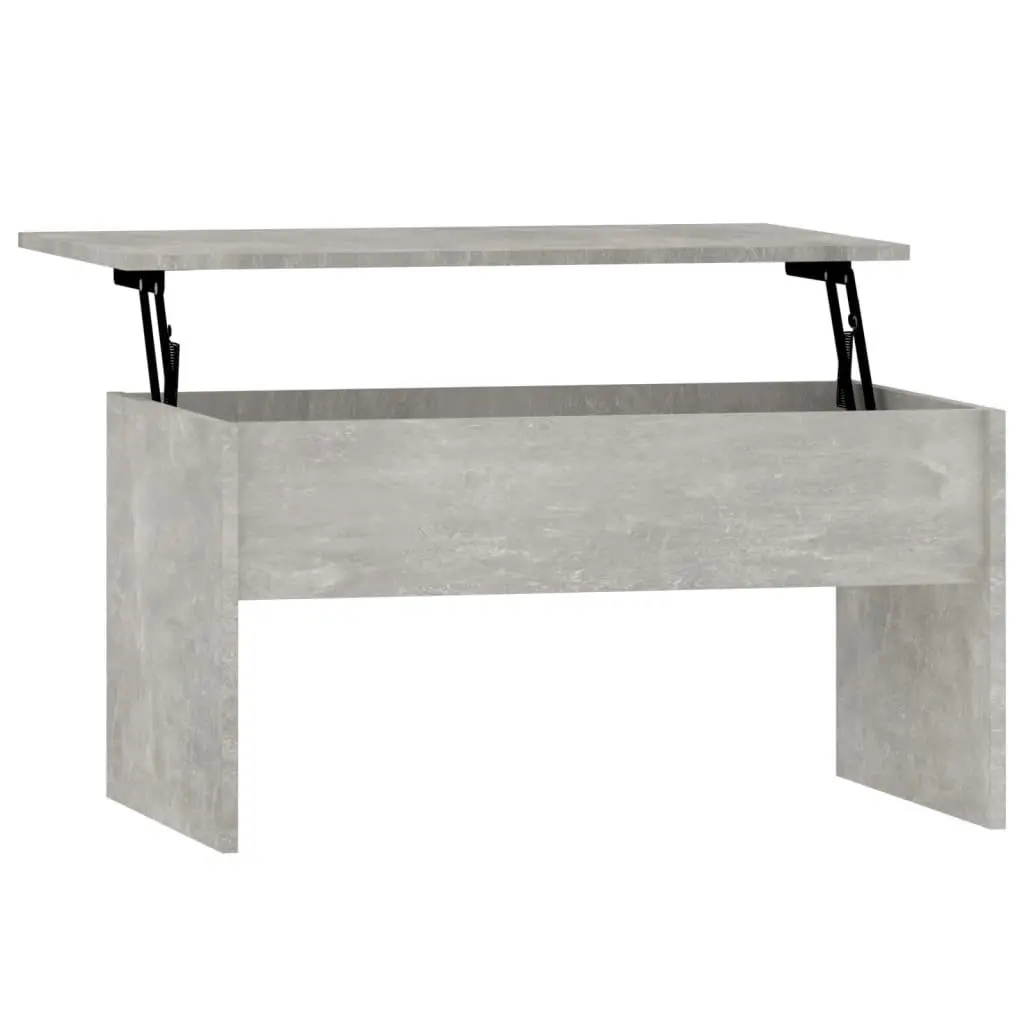 vidaXL Salongbord betonggrå 80x50,5x41,5 cm konstruert tre