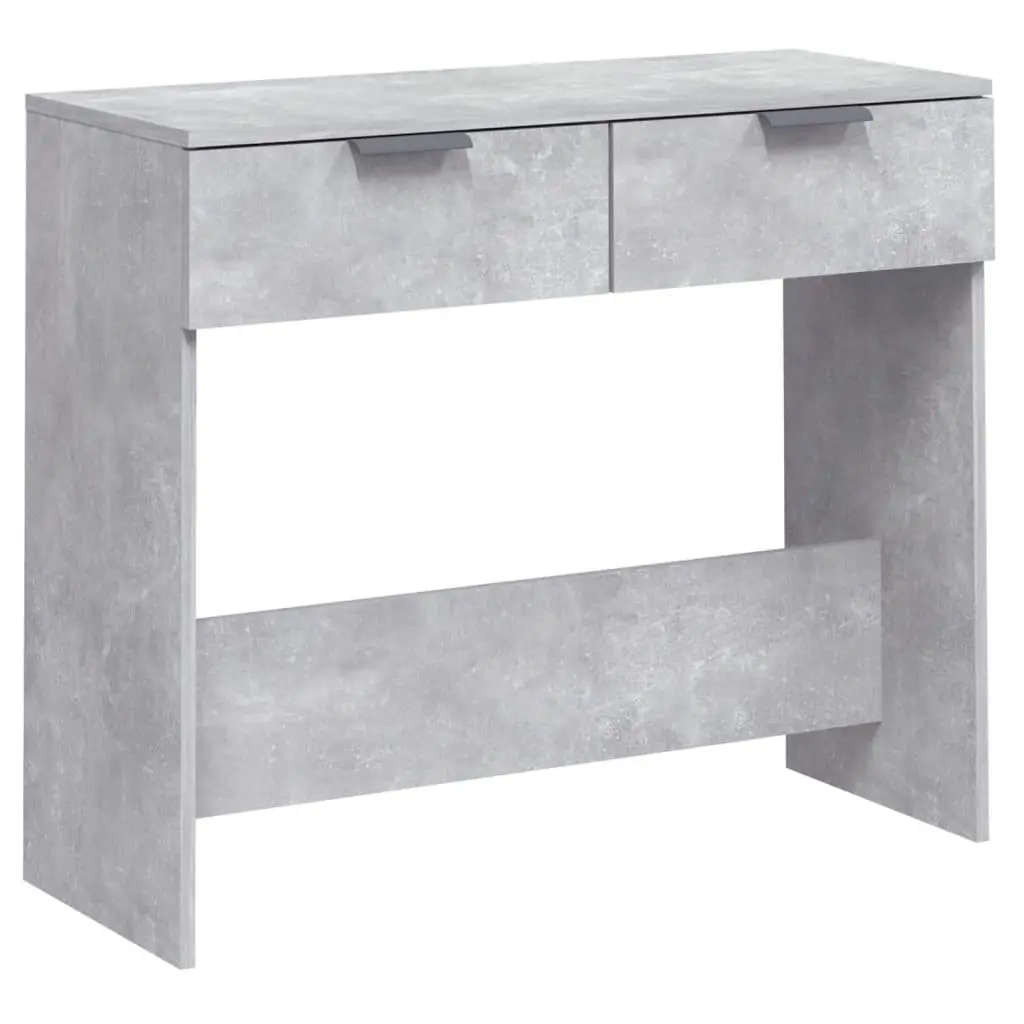 vidaXL Konsollbord betonggrå 90x36x75 cm konstruert tre