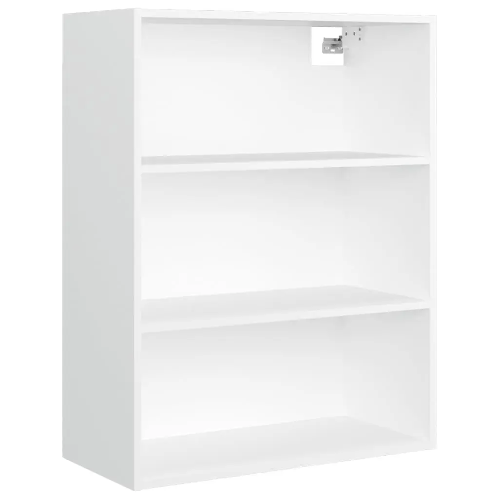 vidaXL Hengende veggskap hvit 69,5x32,5x90 cm