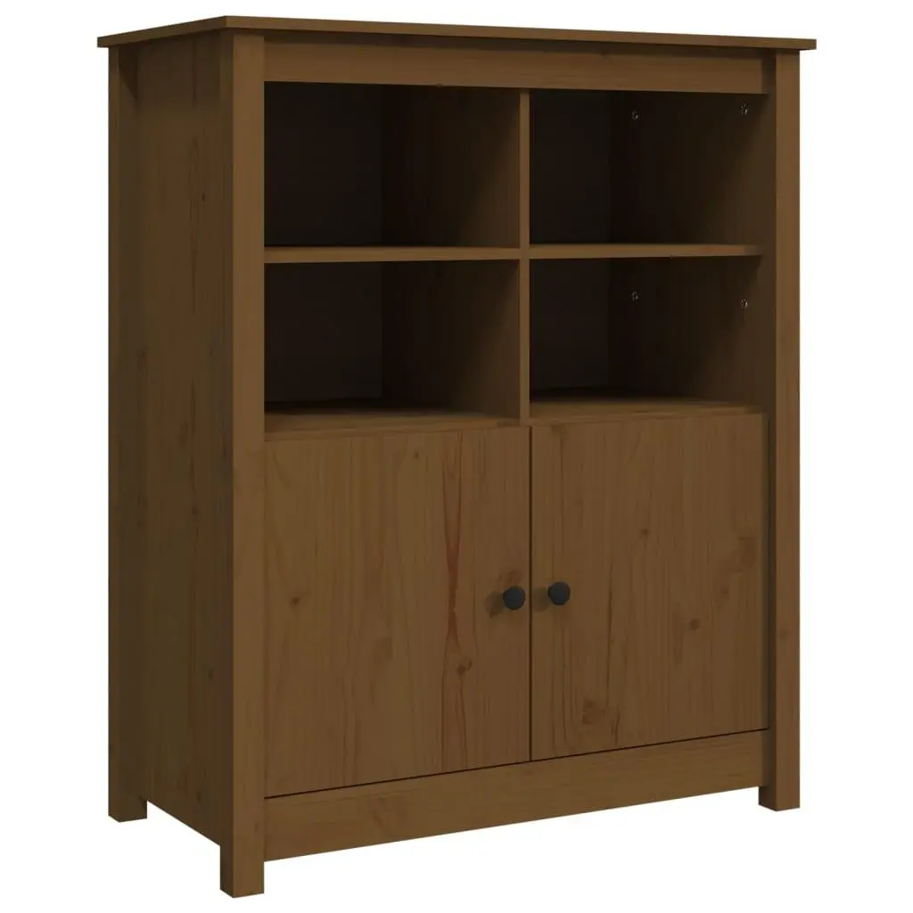 vidaXL Skjenk honningbrun 83x41,5x100 cm heltre furu