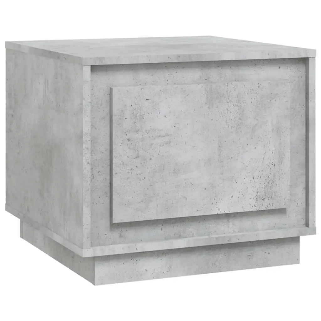 vidaXL Salongbord betonggrå 51x50x44 cm konstruert tre