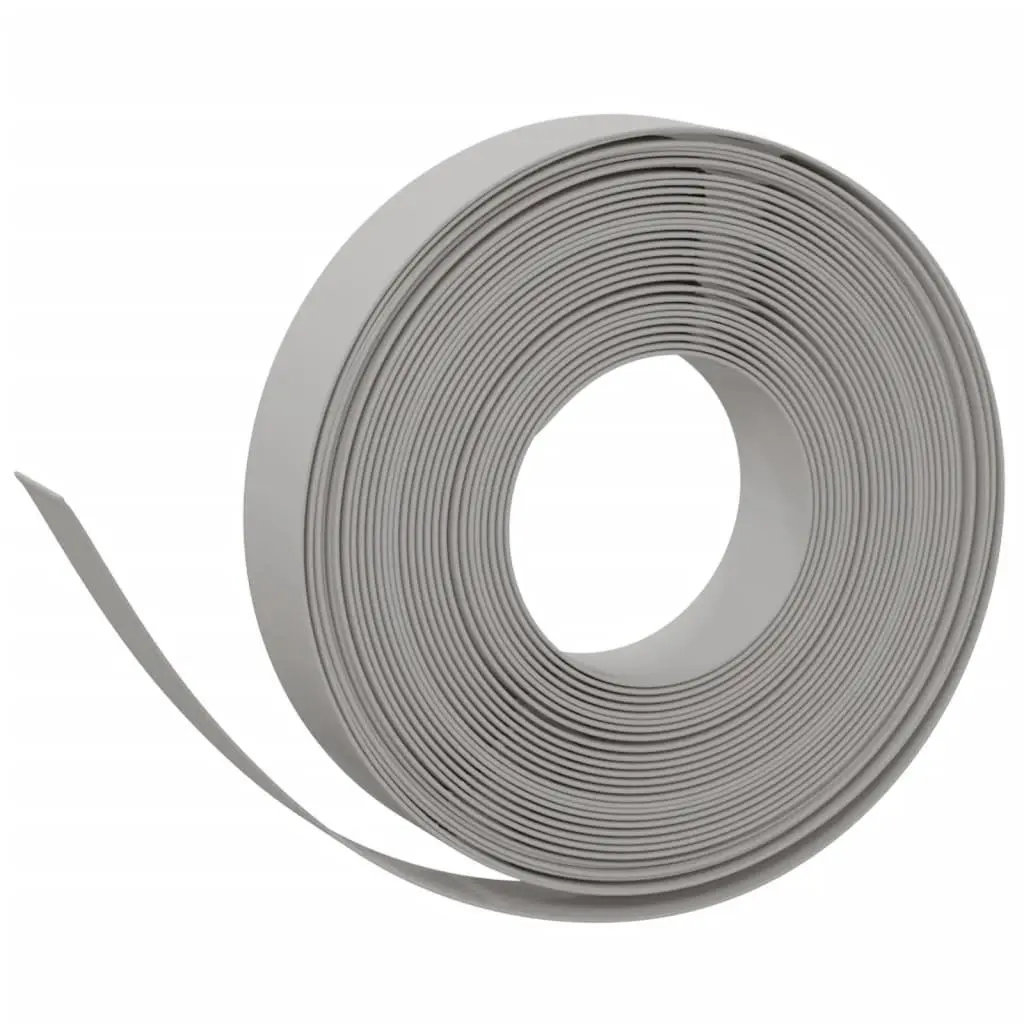 vidaXL Hagekant grå 10 m 10 cm polyetylen