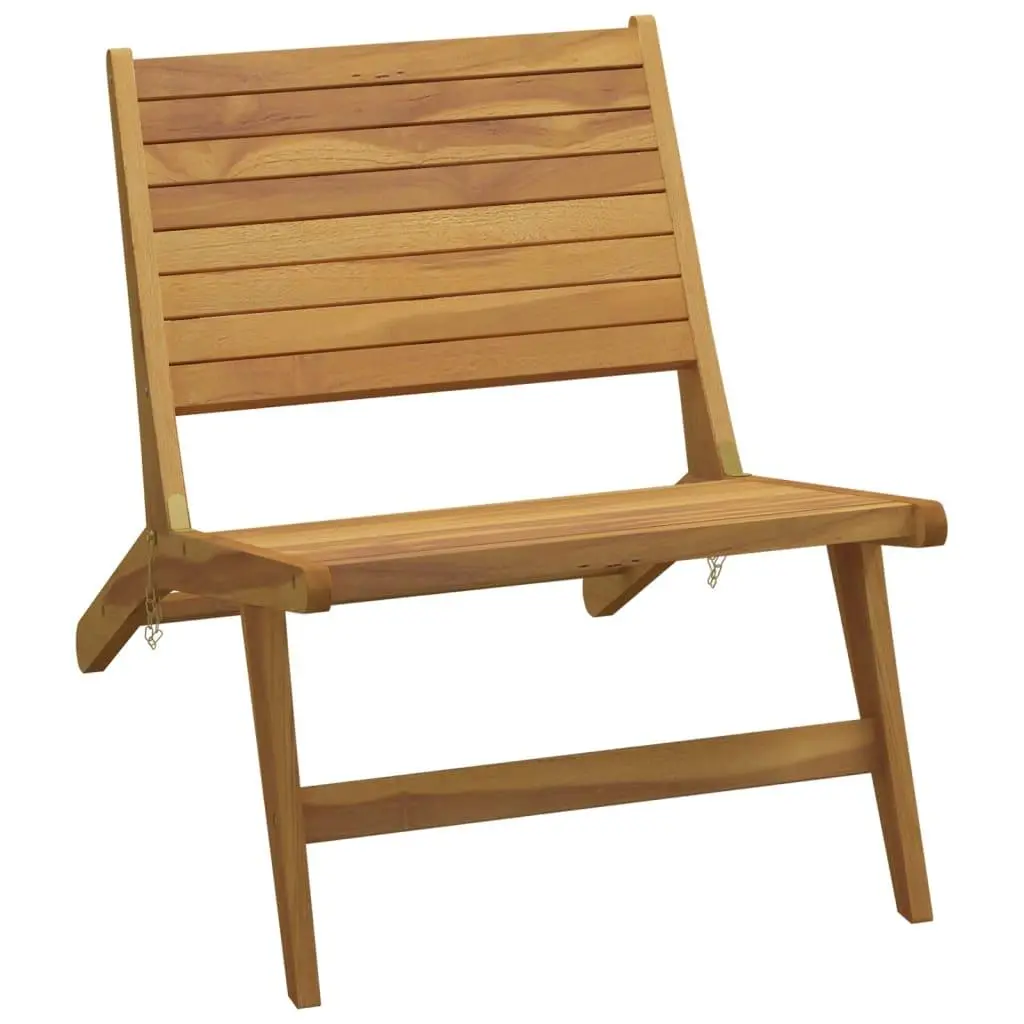 vidaXL Hagestol heltre teak