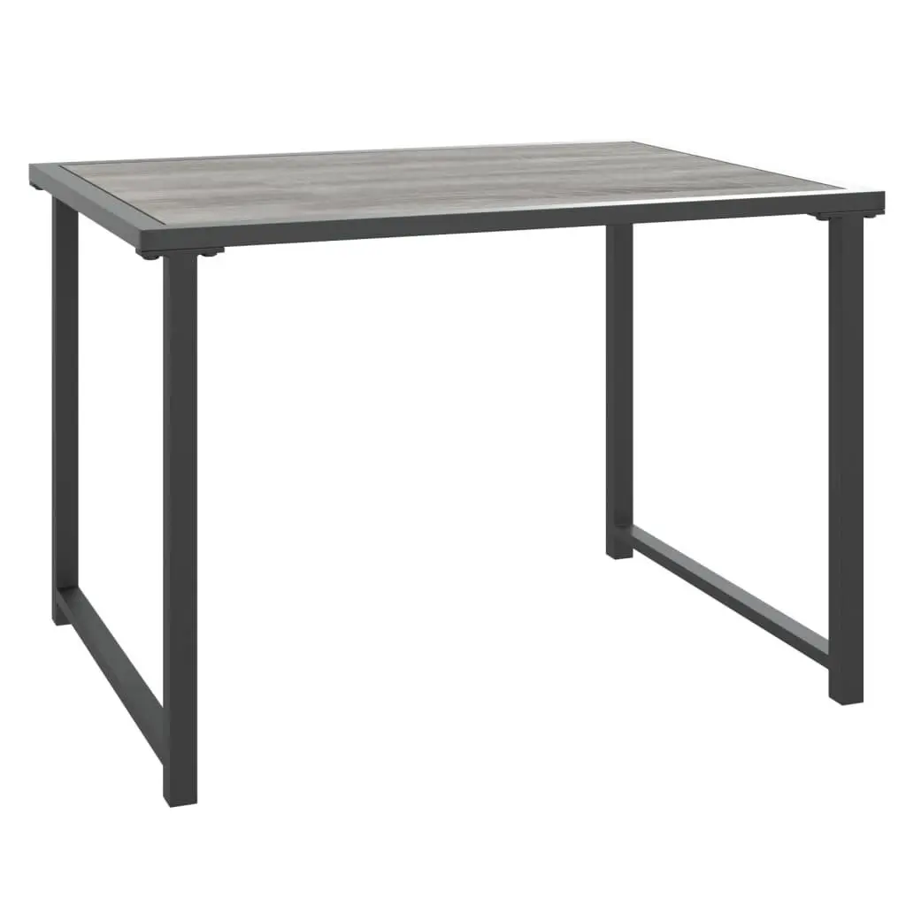 vidaXL Hagebord antrasitt 55x40x37 cm stål