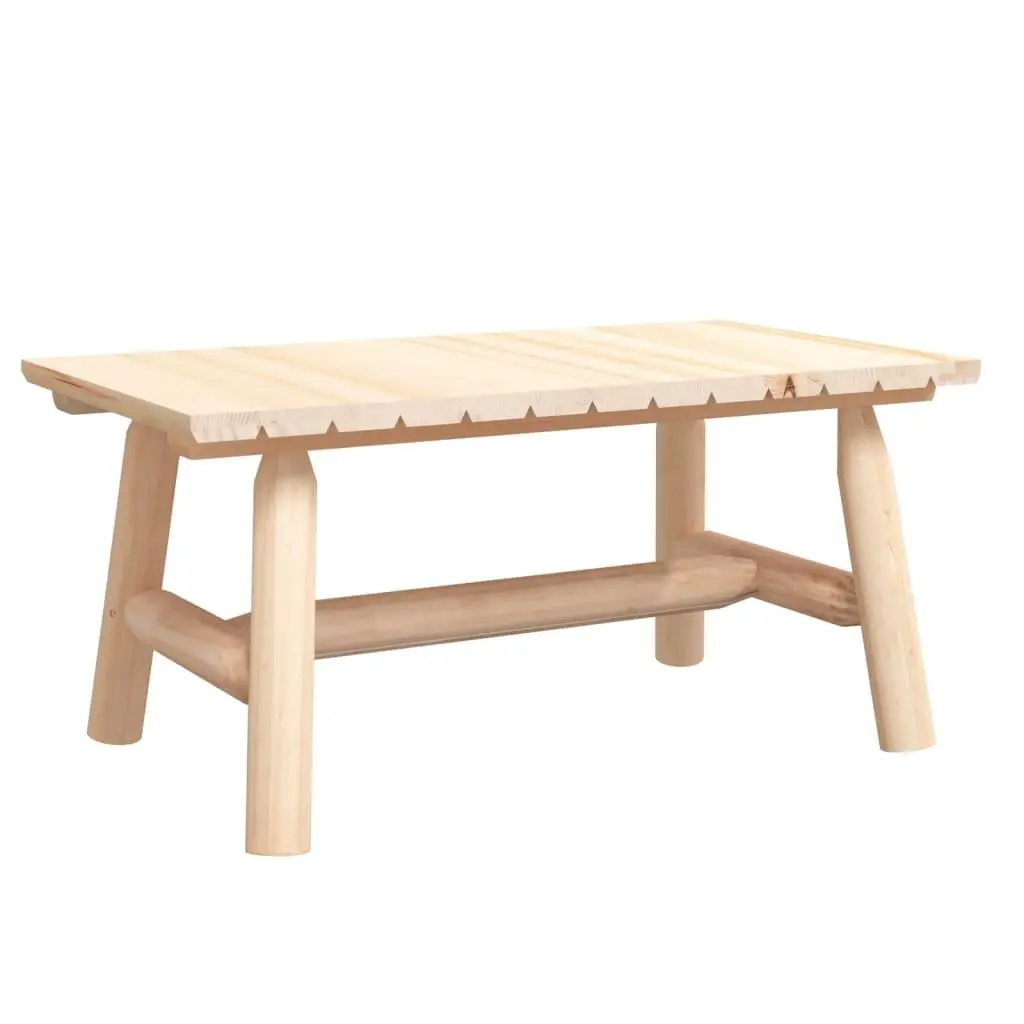 vidaXL Salongbord 90x50x41 cm heltre furu