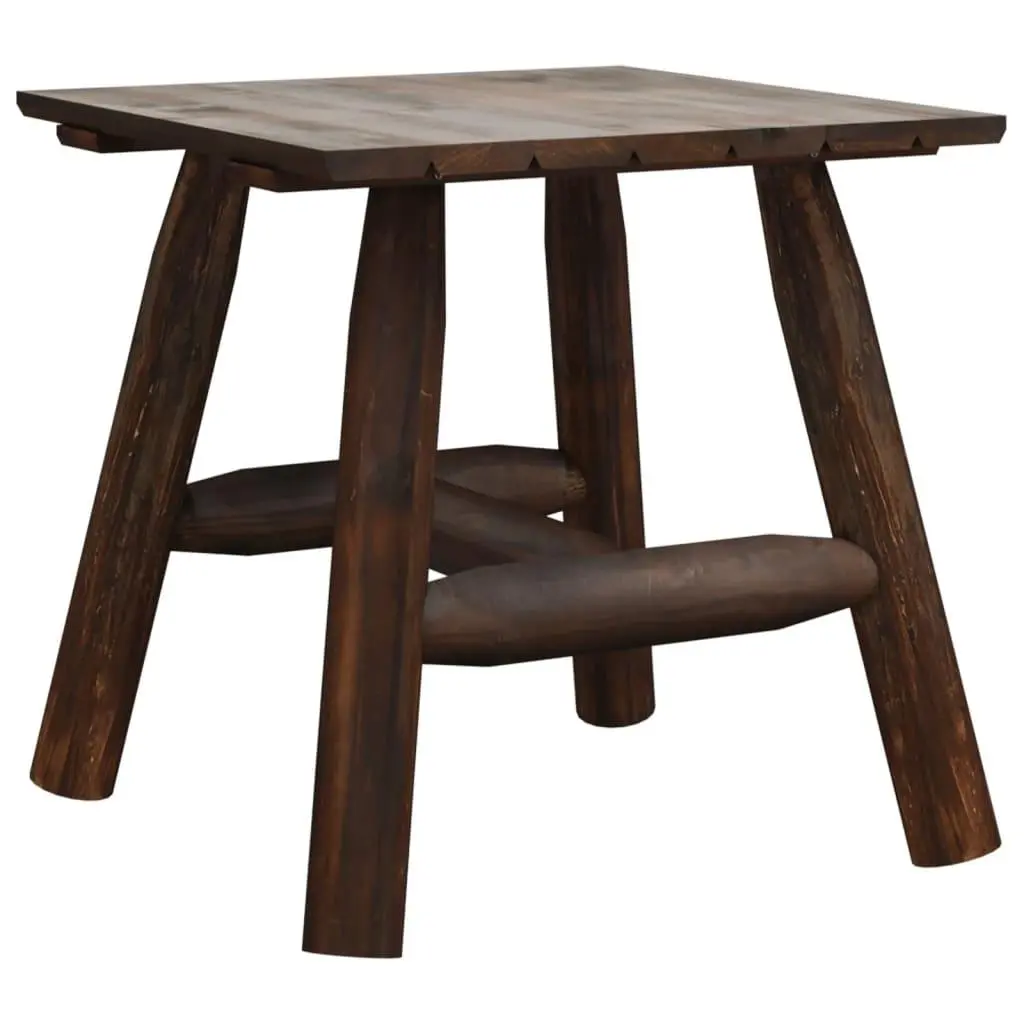 vidaXL Sidebord 49x49x50 cm heltre gran