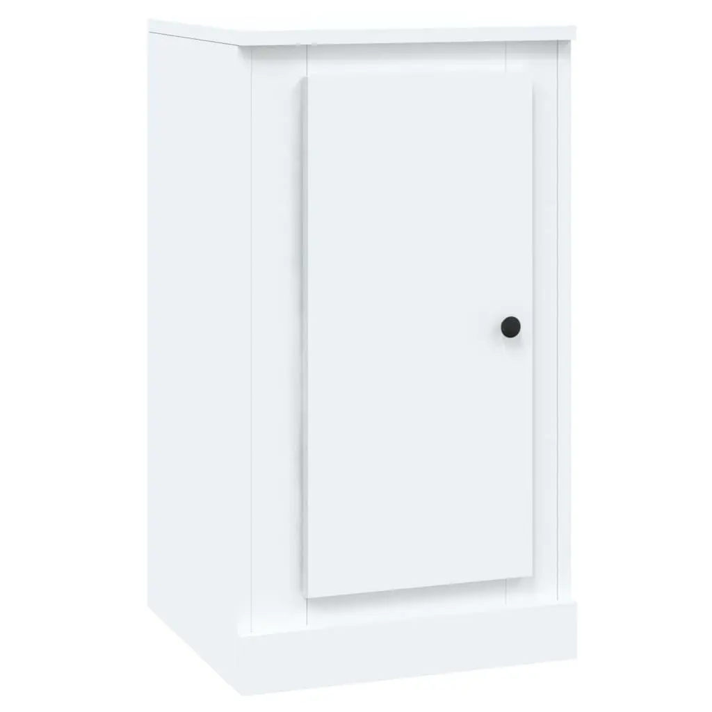vidaXL Skjenk hvit 37,5x35,5x67,5 cm konstruert tre