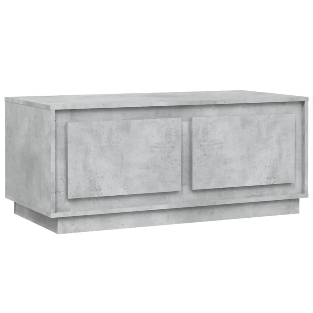 vidaXL Salongbord betonggrå 102x50x44 cm konstruert tre