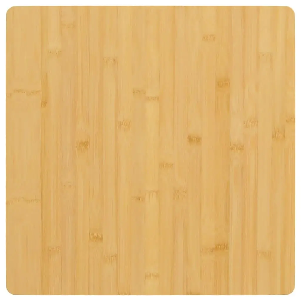 vidaXL Bordplate 50x50x4 cm bambus