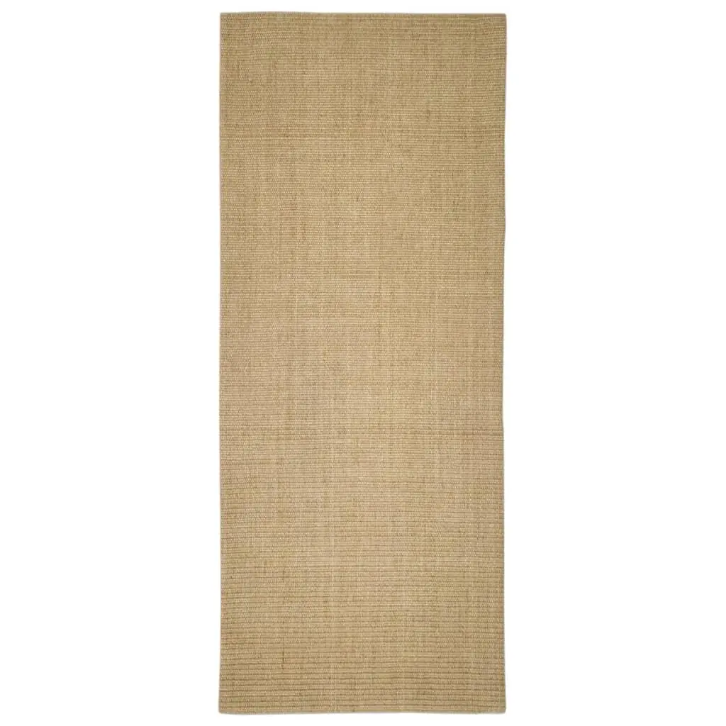 vidaXL Sisalteppe for klorestolpe 80x200 cm