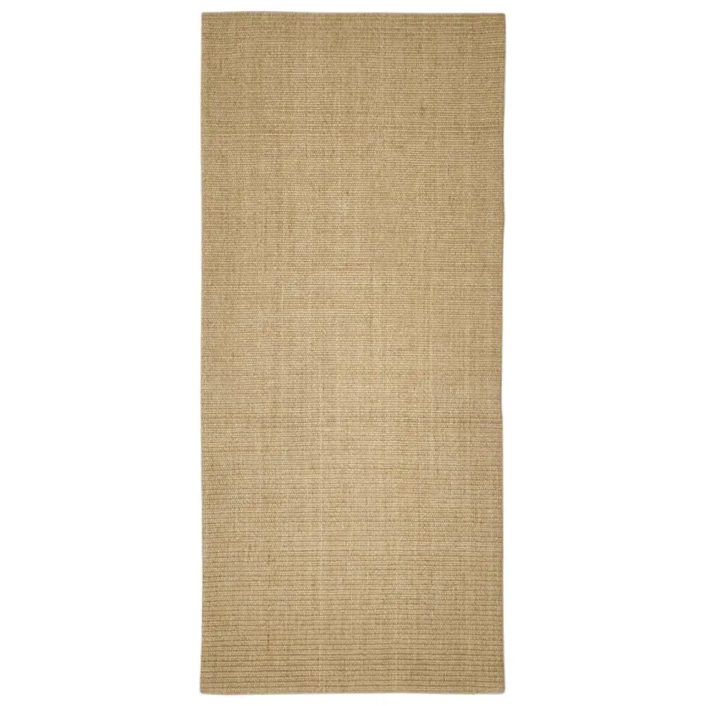 vidaXL Sisalteppe for klorestolpe 66x150 cm