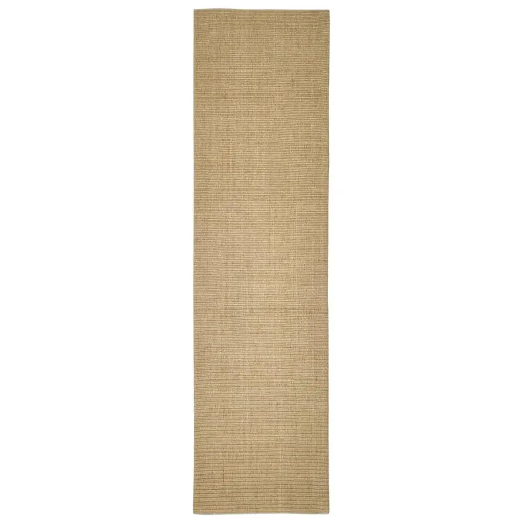 vidaXL Sisalteppe for klorestolpe 66x250 cm