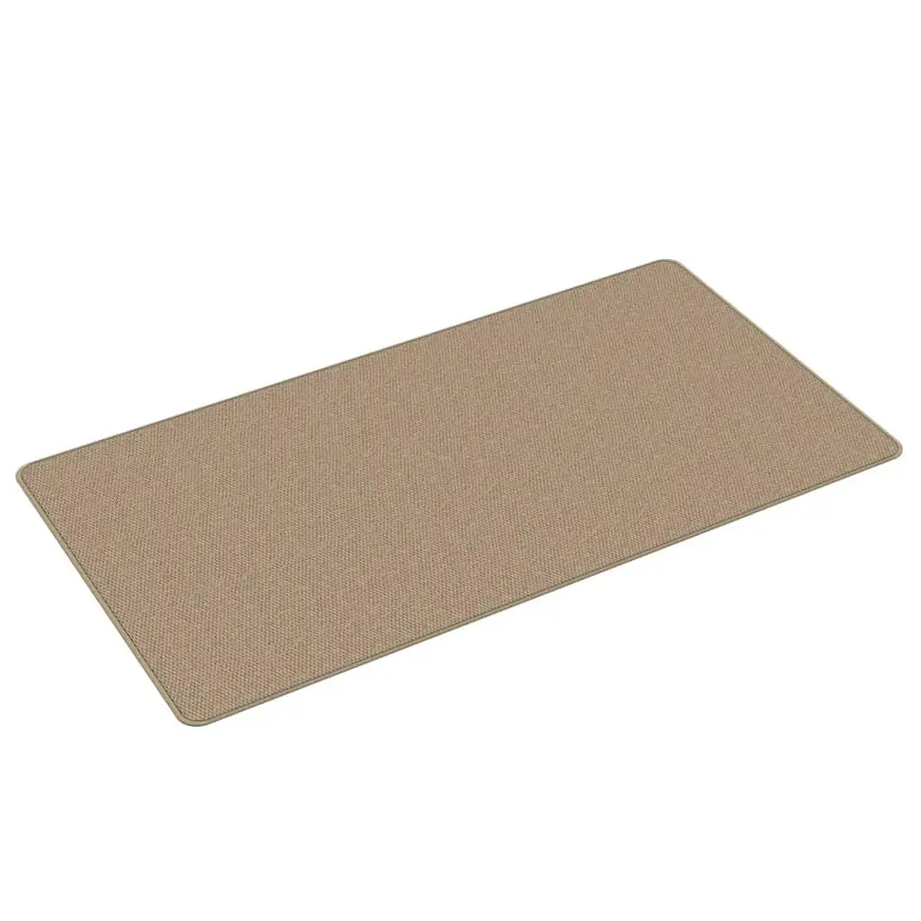 vidaXL Teppeløper sisal-utseende sand 80x150 cm