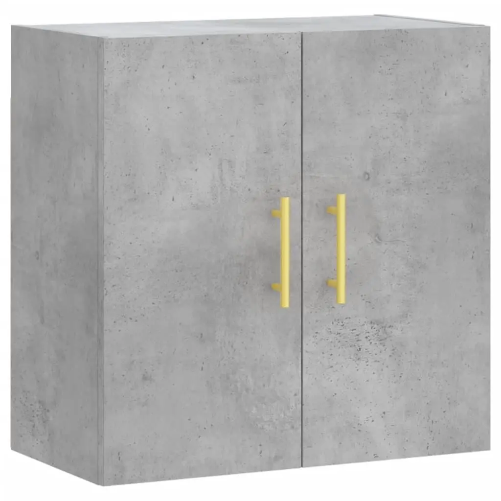 vidaXL Veggskap betonggrå 60x31x60 cm konstruert tre