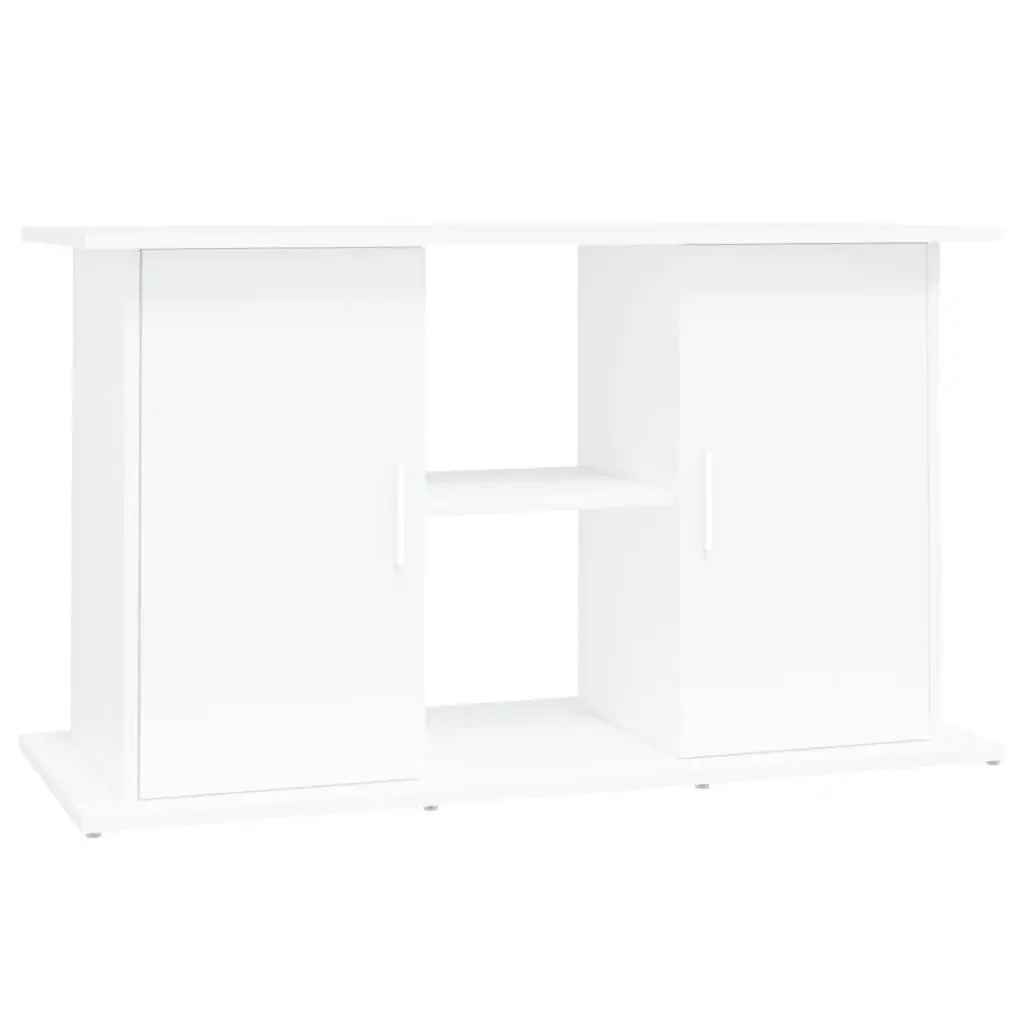 vidaXL Akvariumstativ hvit 101x41x58 cm konstruert tre