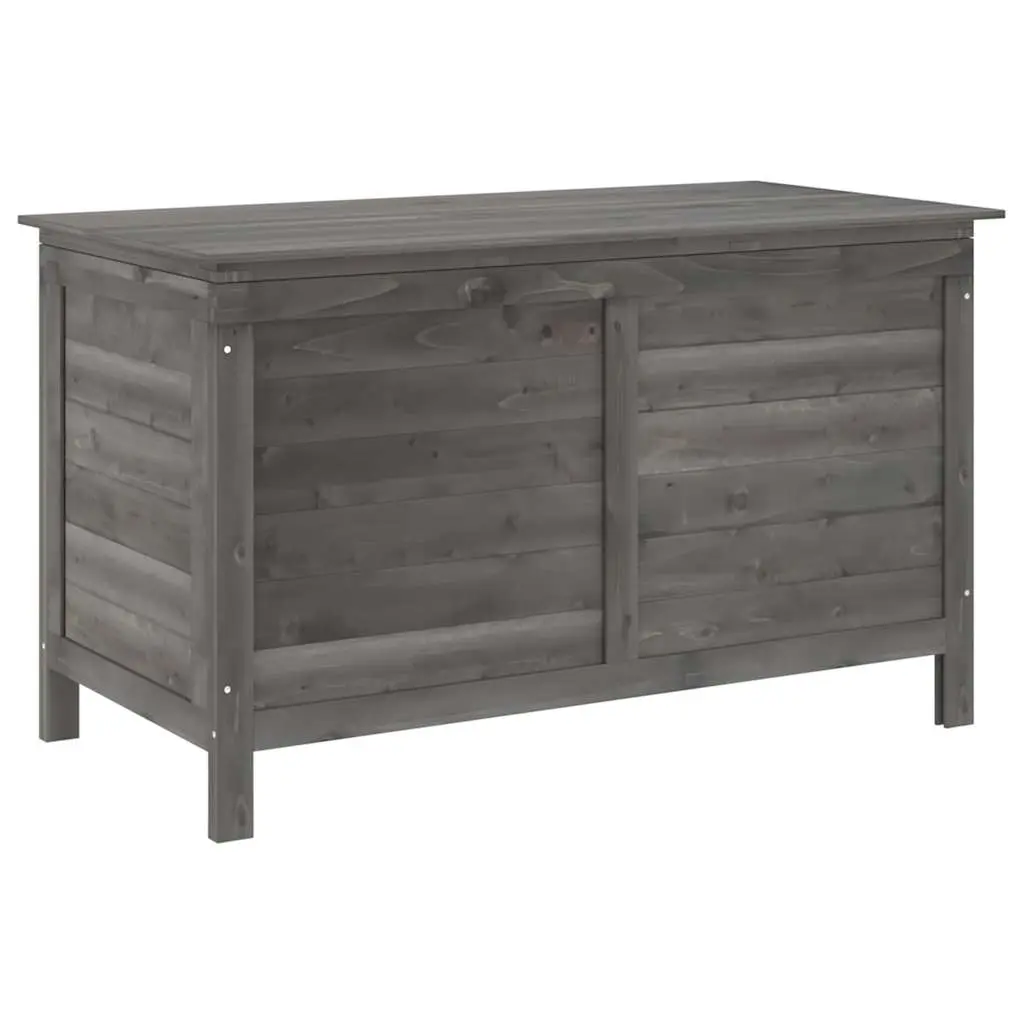 vidaXL Putekasse antrasitt 99x49,5x58,5 cm heltre gran