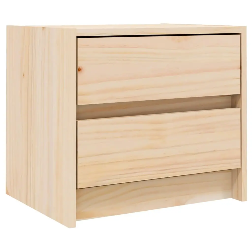 vidaXL Nattbord 40x31x35,5 cm heltre furu