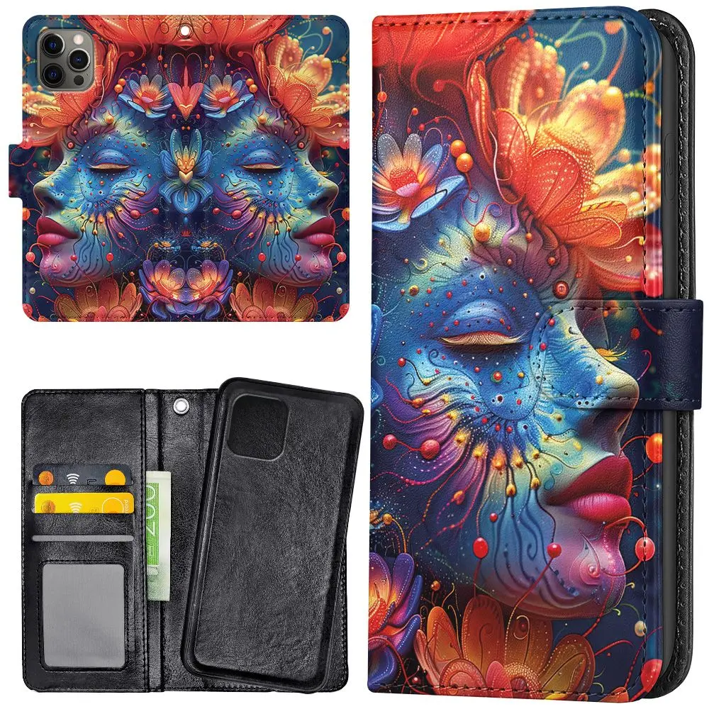 iPhone 11 Pro - Lommebok Deksel Psychedelic