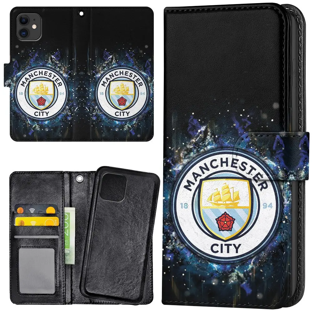 iPhone 12 Mini - Lommebok Deksel Manchester City