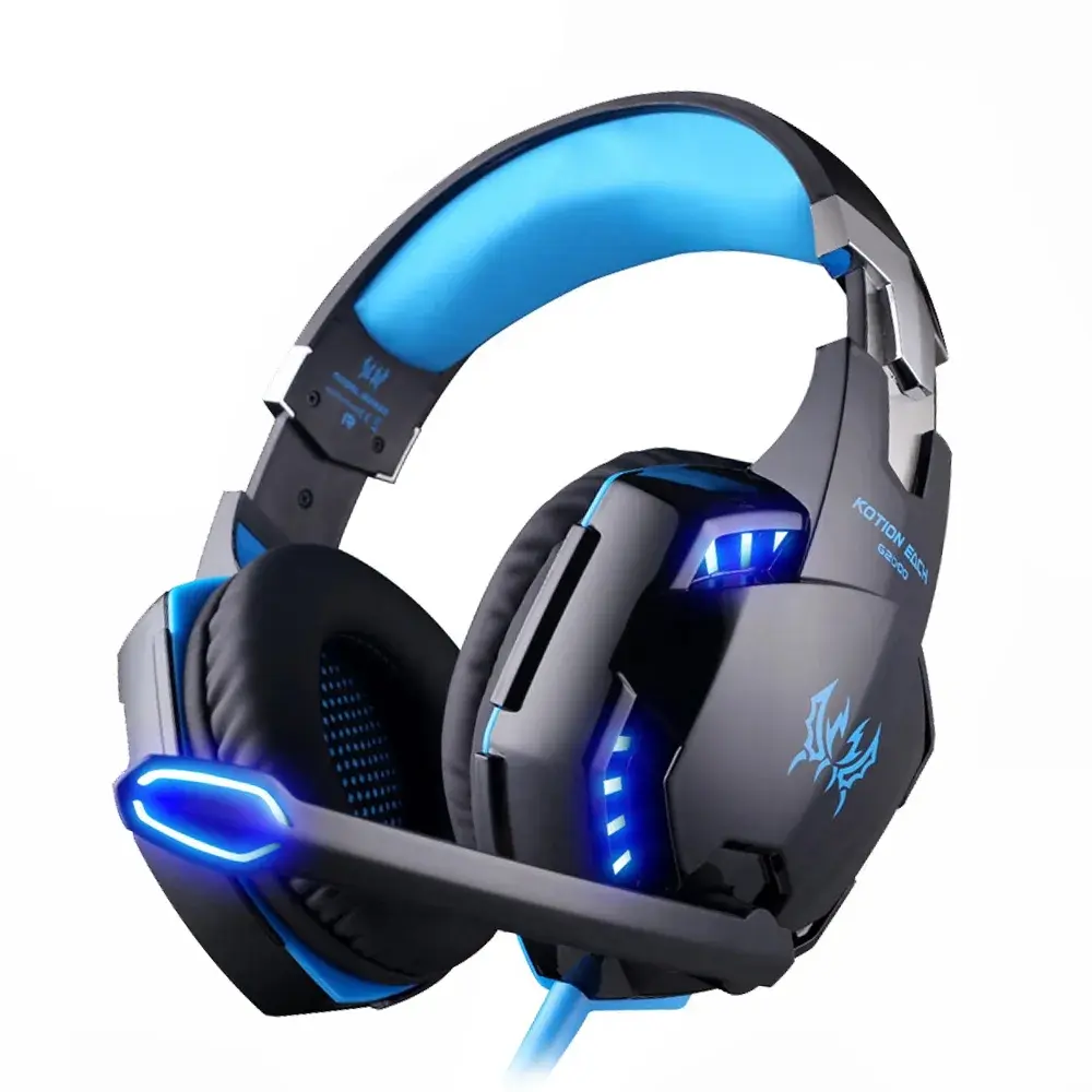 Gaming Headset - PC / Hodesett Kotion Each G2000 med LED