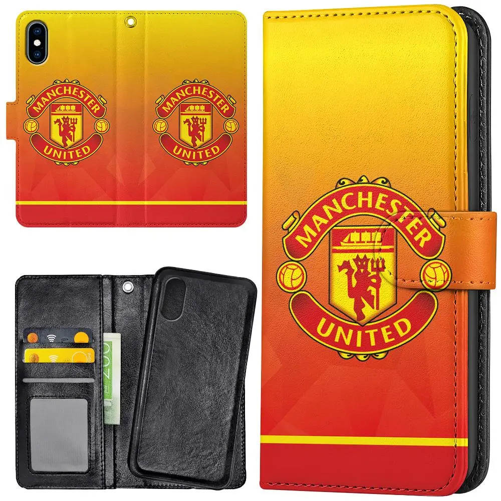 iPhone XR - Lommebok Deksel Manchester United