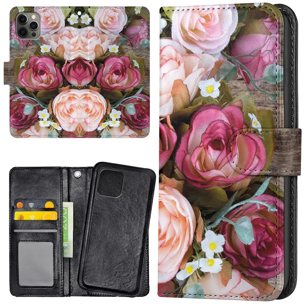 iPhone 11 Pro - Lommebok Deksel Blomster
