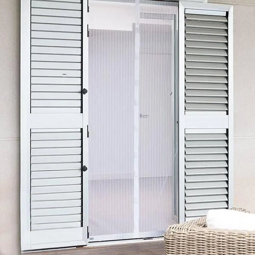 100x200cm Myggnett med Magnet / Insektsgardin / Insektnett - Dør