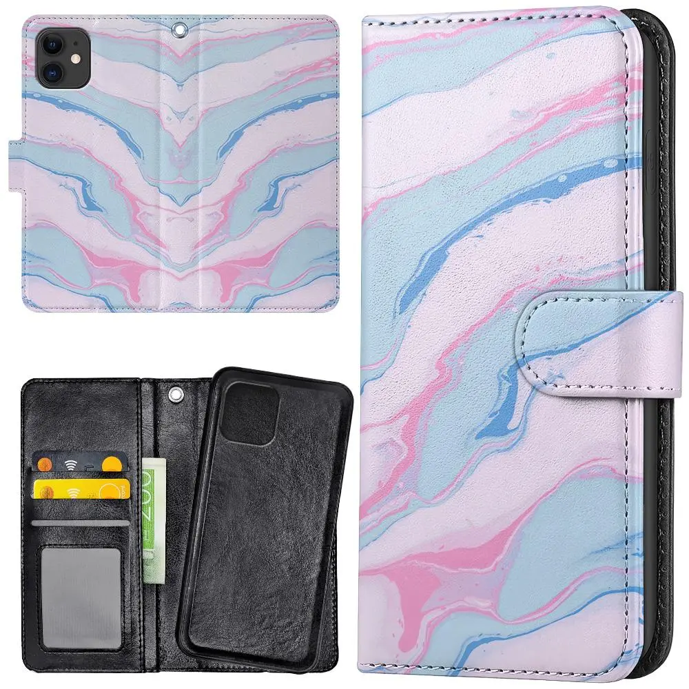 iPhone 12 Mini - Lommebok Deksel Marmor