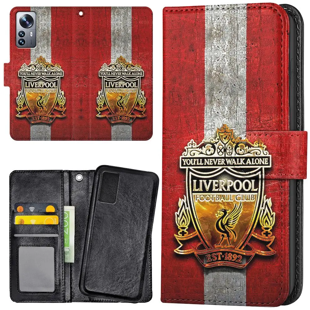 Xiaomi 12 Pro - Lommebok Deksel Liverpool