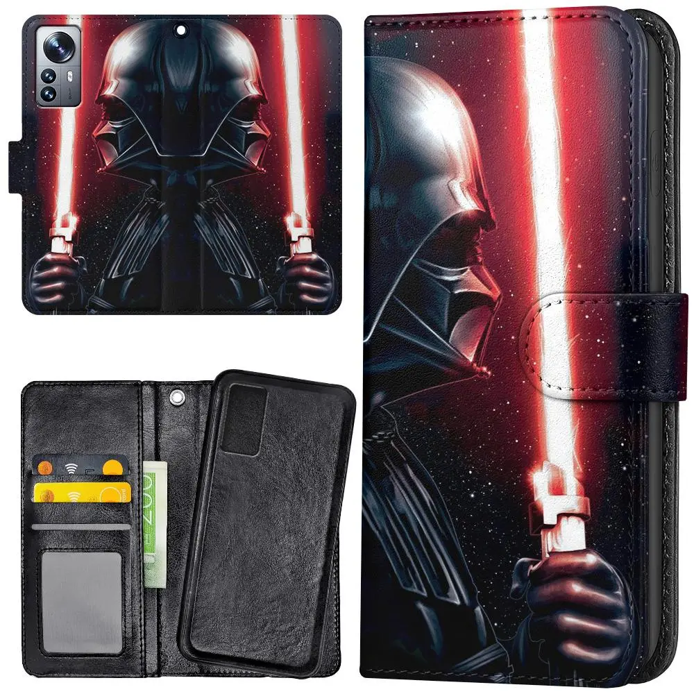 Xiaomi 12 Pro - Lommebok Deksel Darth Vader