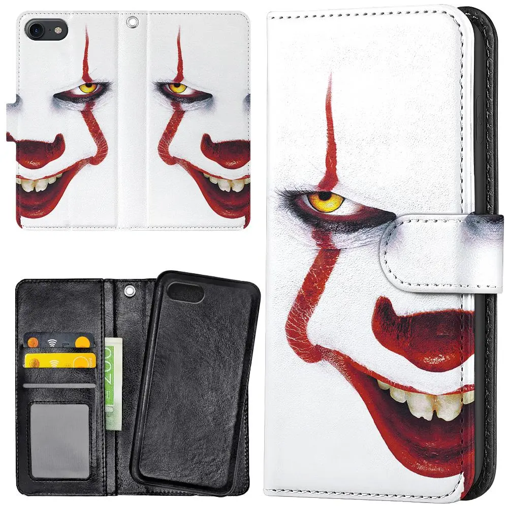 iPhone 7/8/SE - Lommebok Deksel IT Pennywise