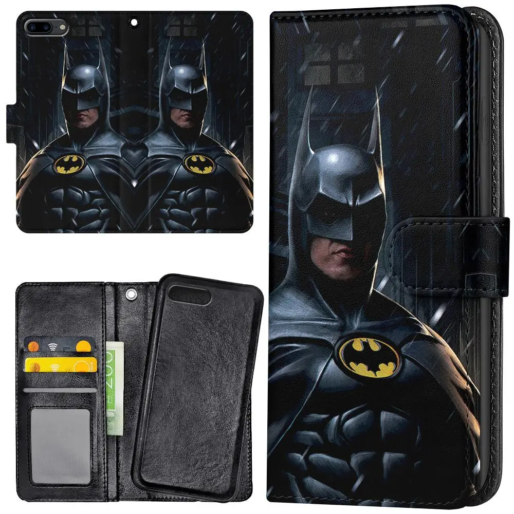 iPhone 7/8 Plus - Lommebok Deksel Batman