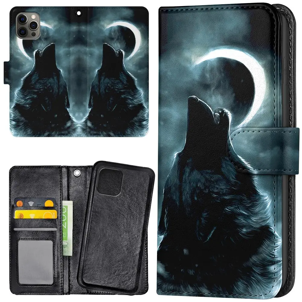 iPhone 11 Pro - Lommebok Deksel Wolf