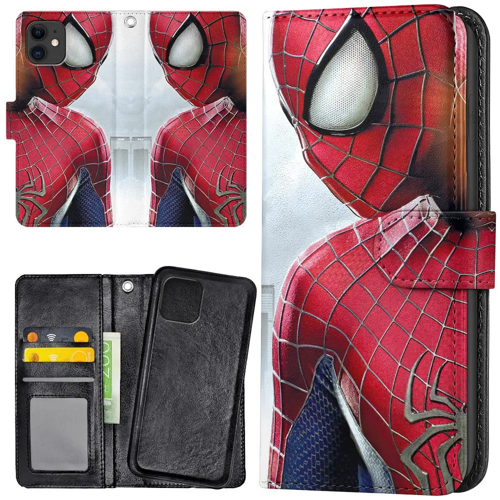 iPhone 12 Mini - Lommebok Deksel Spiderman