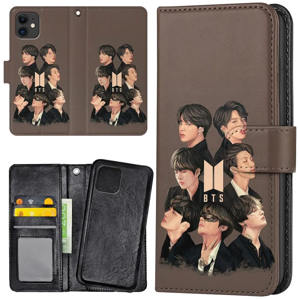 iPhone 12 Mini - Lommebok Deksel BTS