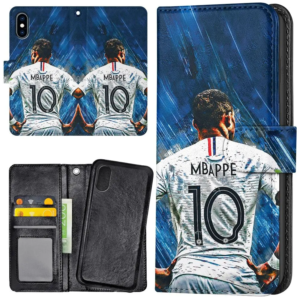 iPhone XR - Lommebok Deksel Mbappe