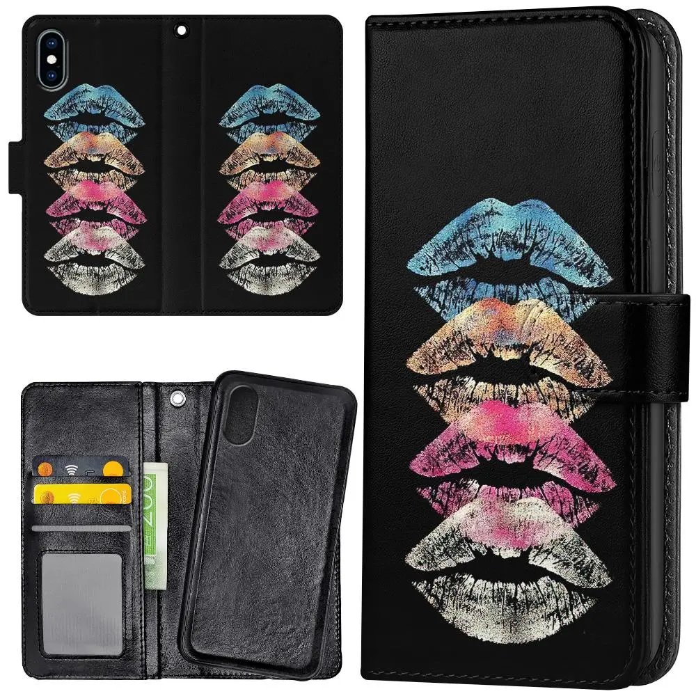 iPhone XR - Lommebok Deksel Lepper