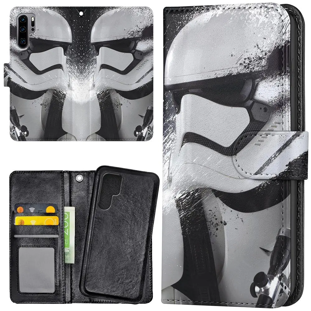 Huawei P30 Pro - Lommebok Deksel Stormtrooper Star Wars