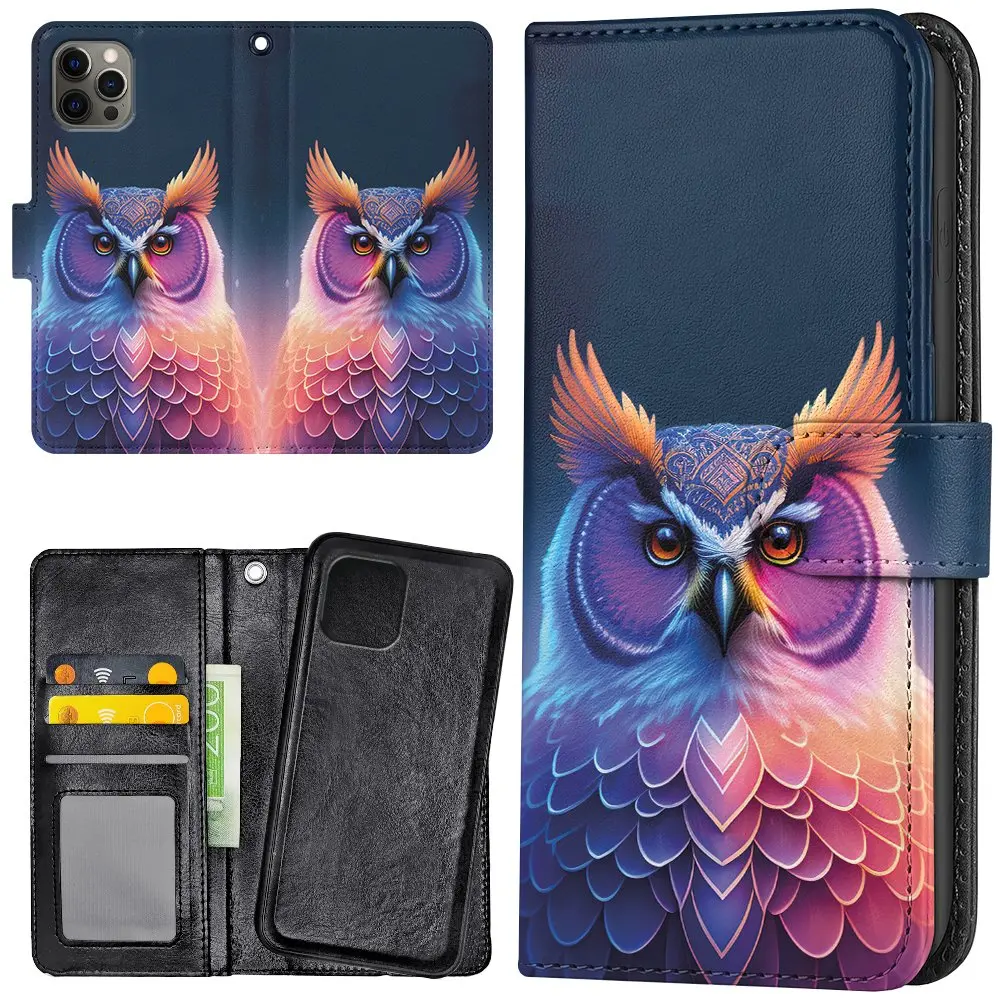 iPhone 11 Pro - Lommebok Deksel Ugle