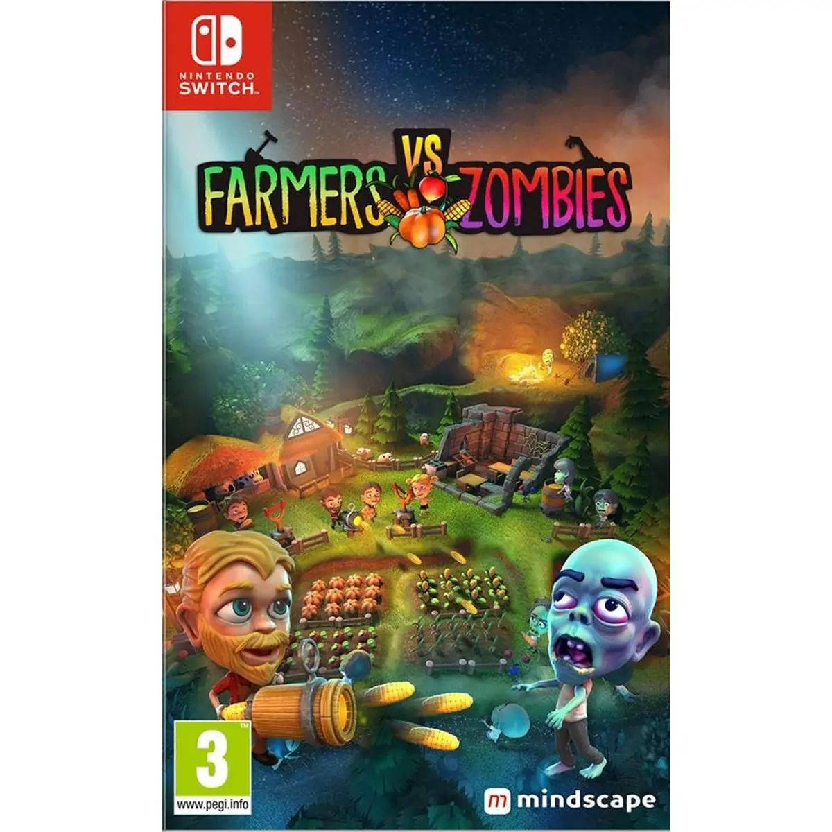 Farmers vs Zombies Nintendo Switch
