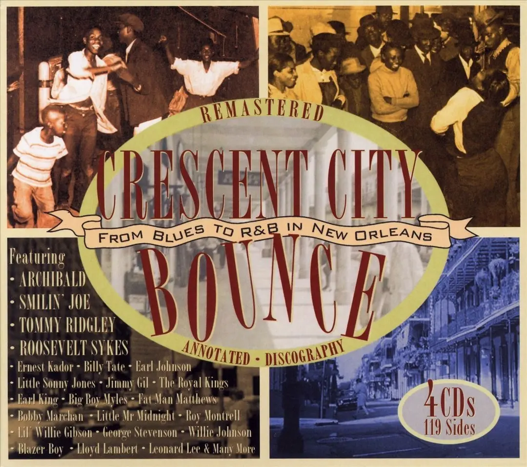 Diverse artister: Crescent City Bounce (4CD)