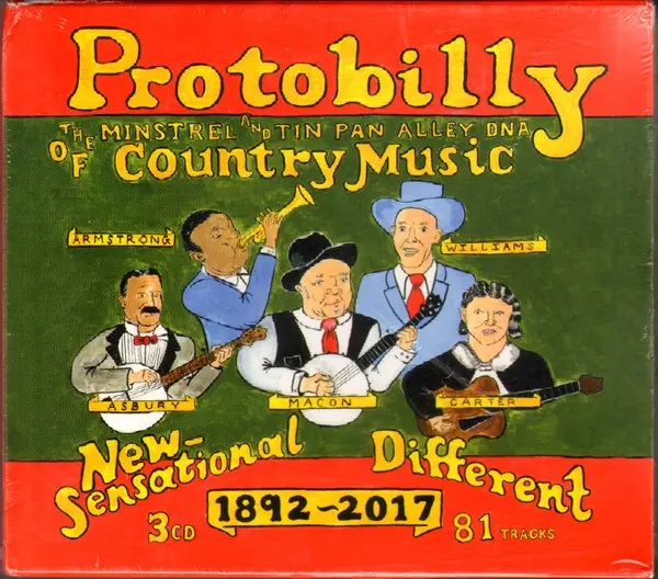 Diverse artister: Protobilly: Different Country Music (3CD)