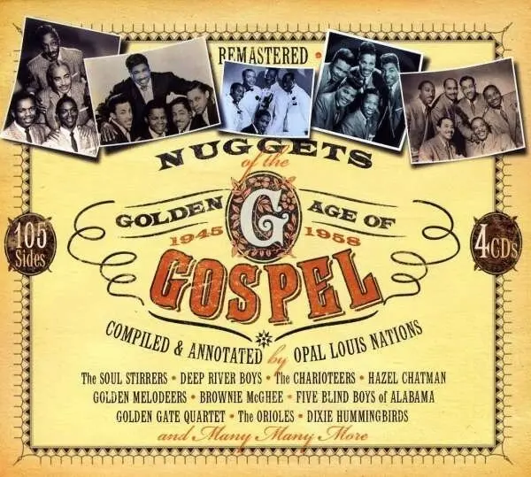 Diverse artister: Nuggets Of Gospel (4CD)