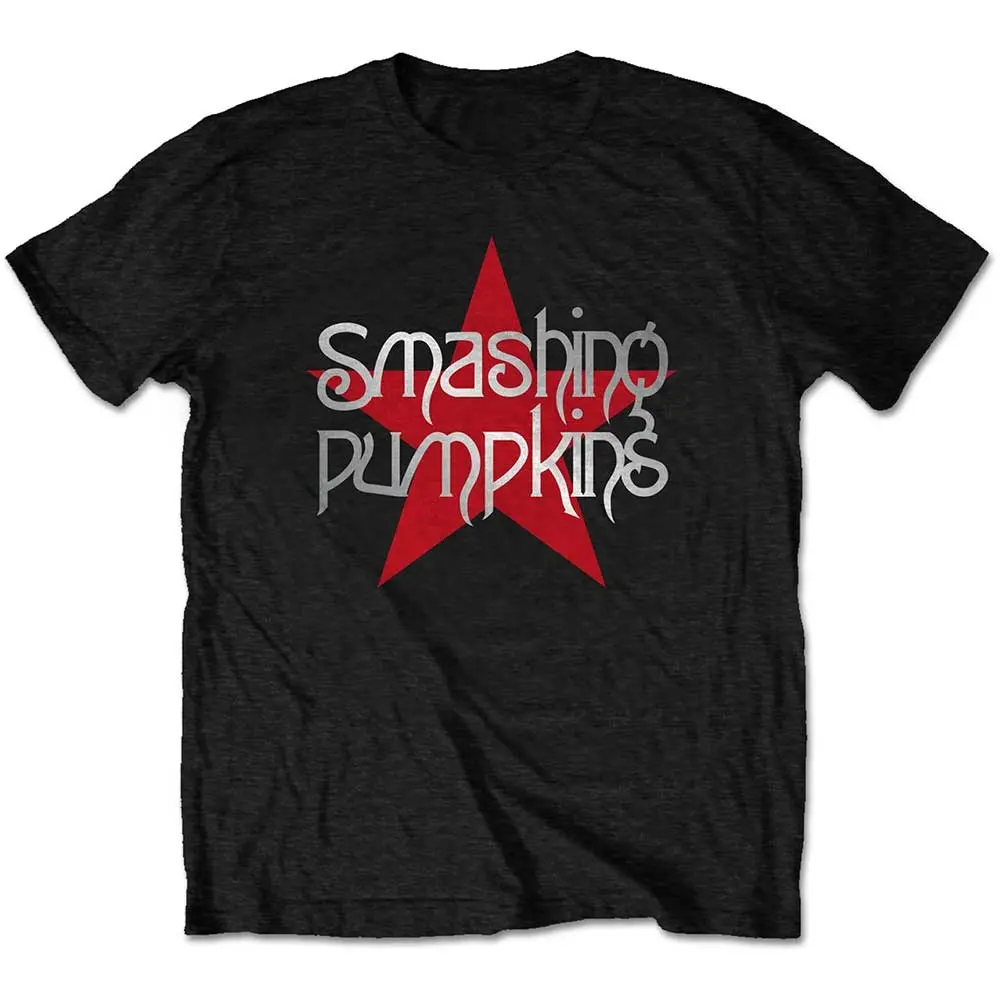 The Smashing Pumpkins Unisex T-skjorte: Stjerne Logo (Small)