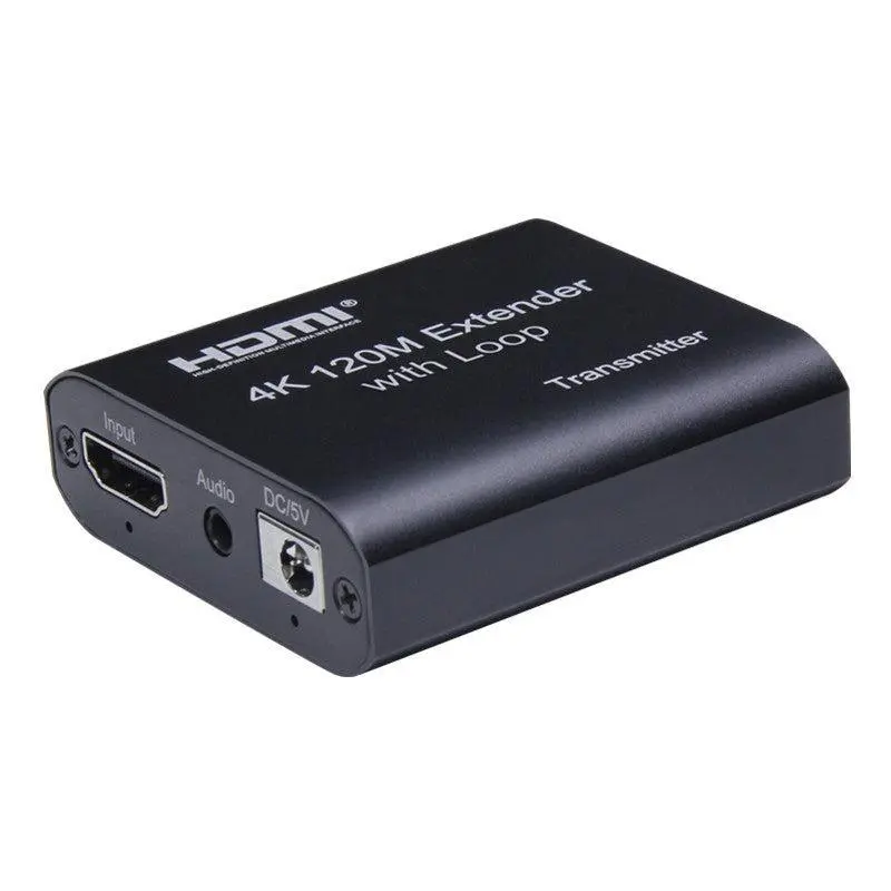 NÖRDIC HDMI Cat6 forlengelse 120m 4K30Hz HD med loop EDID funksjon HDMI Extension