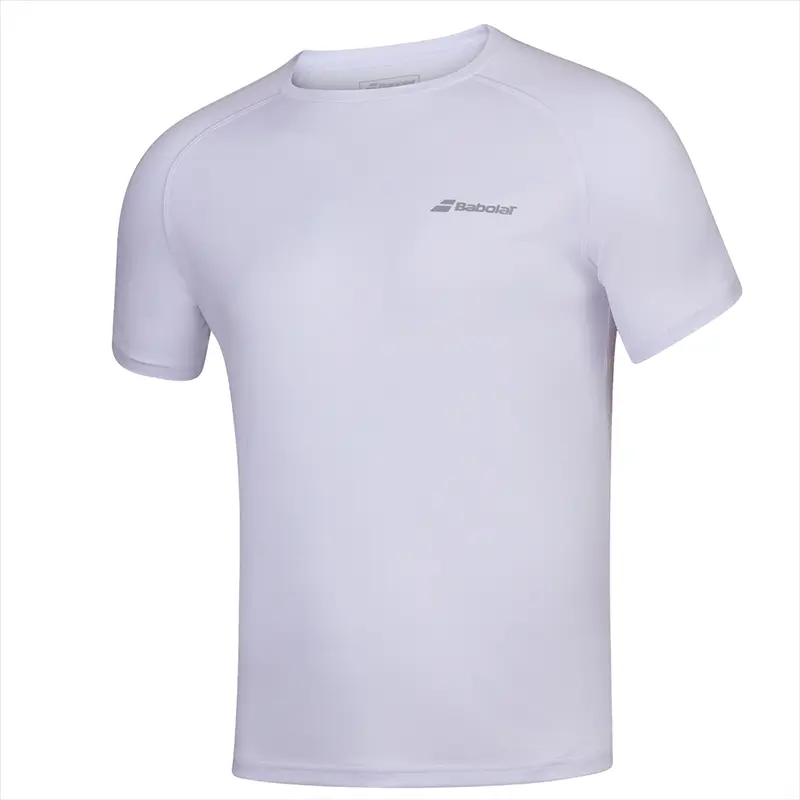 Babolat T-Shirt Play Crew Neck White